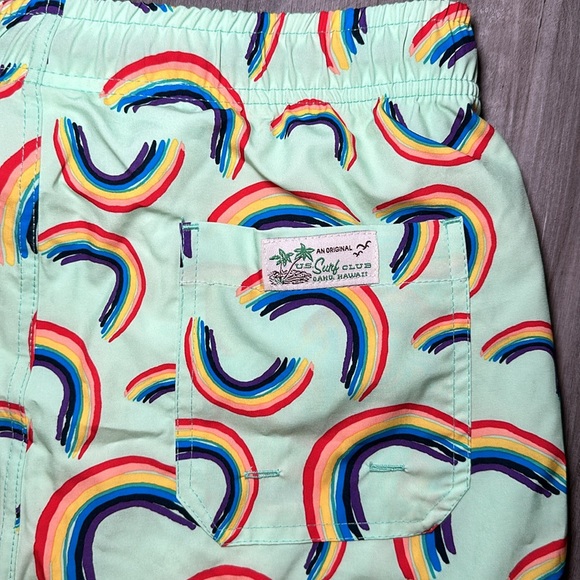 U.S. Surf Club Rainbow Swim Trunks - Medium - Picture 3 of 7